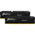 Kingston fury beast 16 GB ddr5-5600 (2x 8 GB) RAM (black, kf556c36bbek2-16, expo)-0