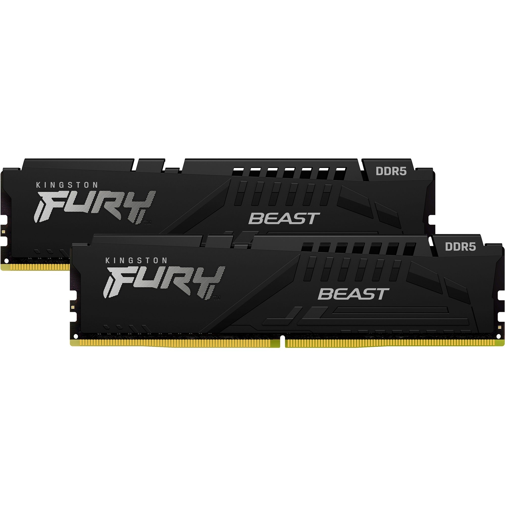 Kingston fury beast 16 GB ddr5-5600 (2x 8 GB) RAM (black, kf556c36bbek2-16, expo)-0