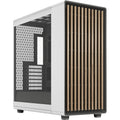 Fractal Design North XL RC Chalk White TG Clear Midi Tower Housing (white wood color | 2x USB-A | 1x USB-C | tempered glass)-0