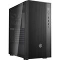 Silverstone FARA R1 V2 Midi Tower Case (Black | 3x USB-A | Tempered Glass)-0