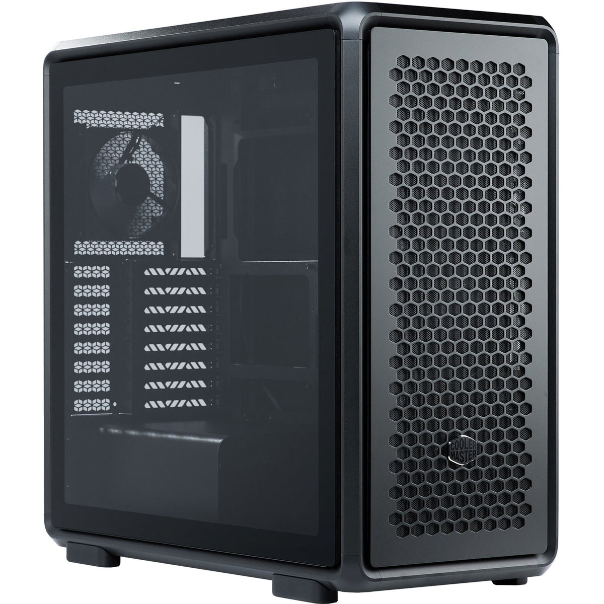 Cooler Master MasterFrame 600 Midi Tower Case (Black | 2x USB-A | 1x USB-C | Tempered Glass)-0