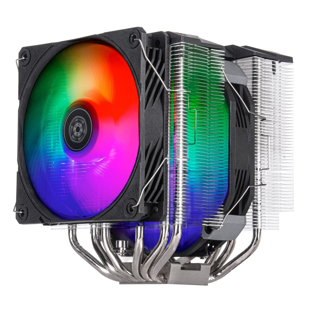 Silverstone SST-HYD140-ARGB CPU Cooler (4-pin PWM fan connector, 4-1 pin ARGB (5V LED))-0