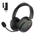 Hator Phoenix 2 Wireless over-ear gaming headset (Zwart, RGB, 2.4GHz / Bluetooth 5.4 / USB-C)-0