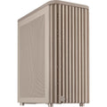 Asus ProArt PA401 Wood Edition - Mesh Panel Mid-Tower Case (Beige Wood Color | 2x USB-A | 1x USB-C)-0