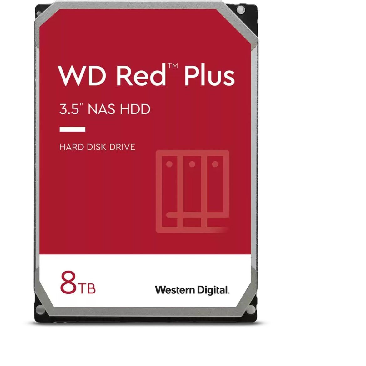 WD red plus 8 TB hard drive (80efpx, SATA 600, 24 7)-0