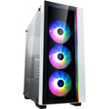 Deepcool Matrexx 55 V3 ADD-RGB 3F Midi Tower Case (White | 3x USB-A | RGB)-0