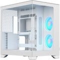 Fractal Design Pop 2 Vision RGB Midi Tower Case (White | 1x USB-A | 1x USB-C | RGB | Tempered Glass)-0