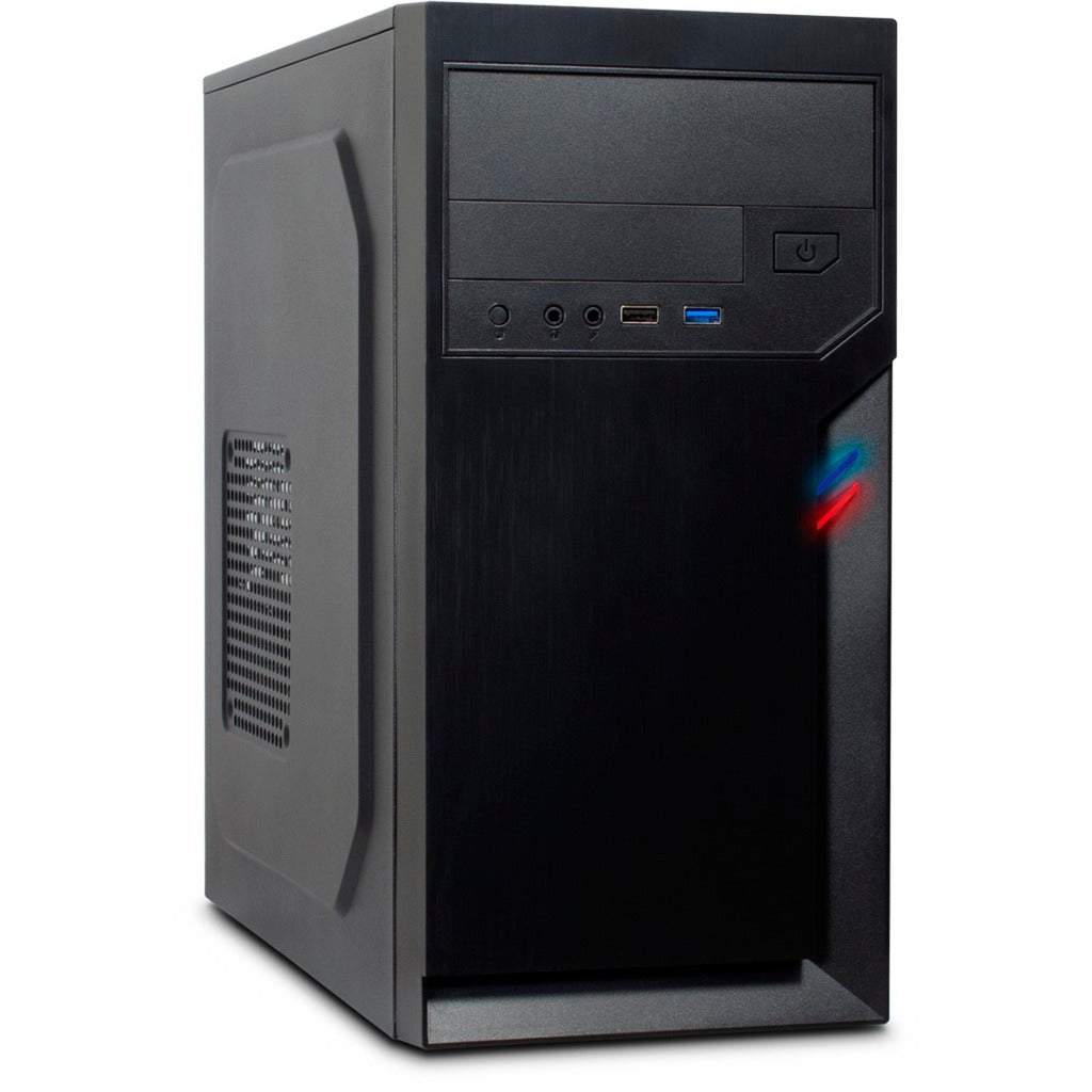 Inter-tech IT-6502 Romea Mini Tower Case (Black | 2x USB-A)-0