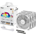 Asus TUF Gaming TR120 ARGB Reverse Case Fans (white, 3-pack, 120 x 120 x 28 mm)-0