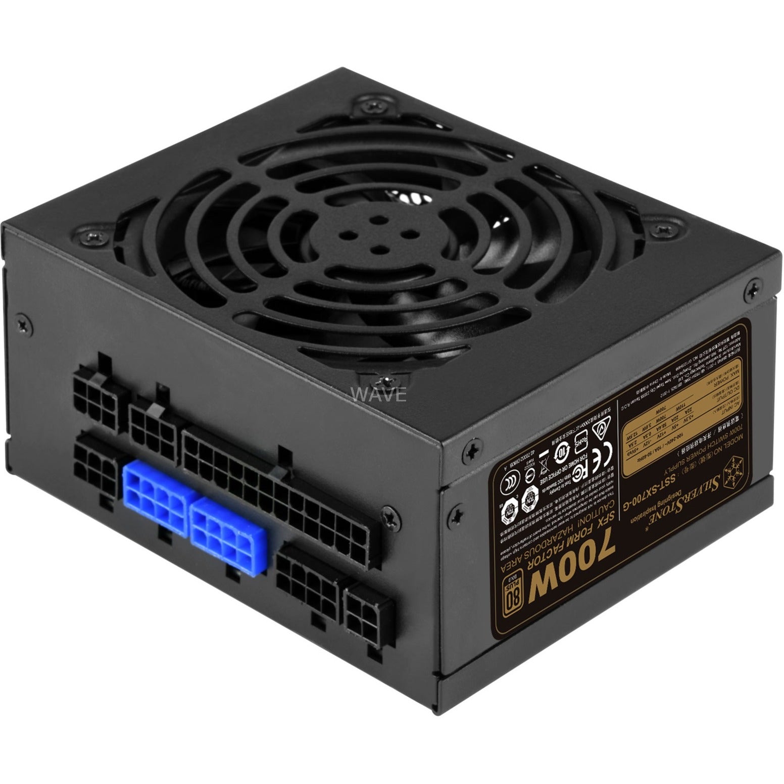 Silverstone sx700-g v1.1-gm modular 700 watt power supply (4x pcie)-0
