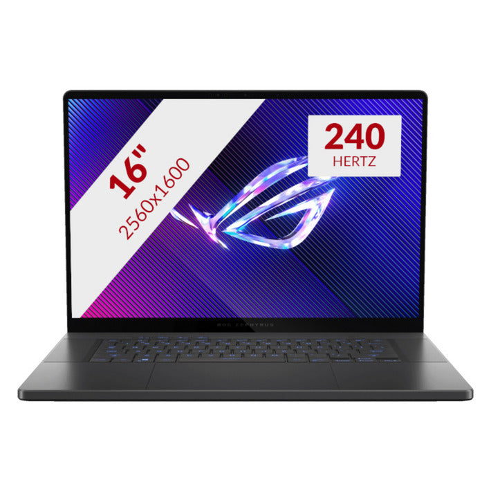 ASUS rog zephyrus g16 gu605cm-qr026w 16" gaming laptop (donkergrijs | ultra 9 285h | rtx 5060 | 16 gb | 1 tb ssd)-0