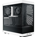 Hyte Y40 Midi Tower Case (White Black | 2x USB-A | 1x USB-C | Tempered Glass)-0