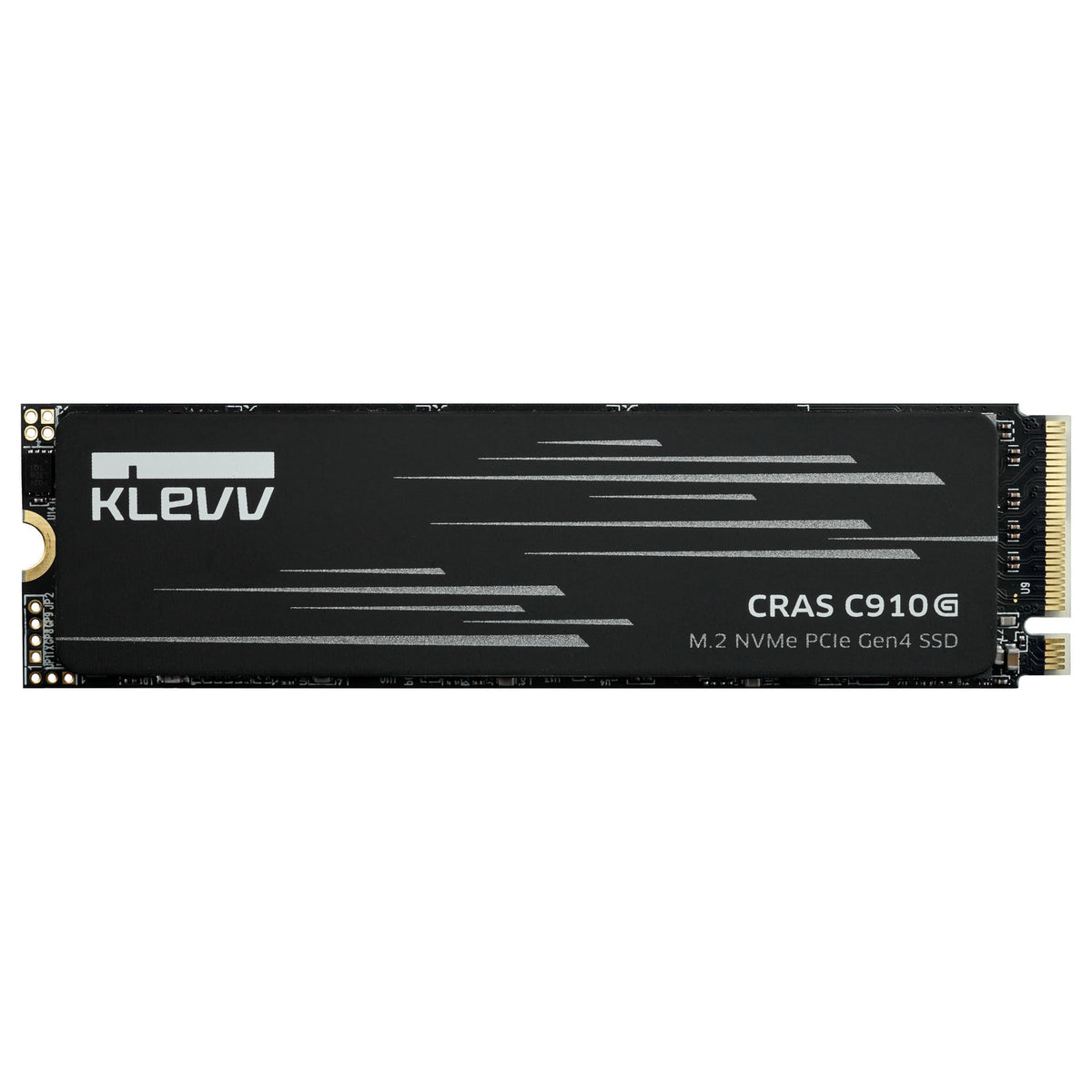 Klevv Cras C910G 4 TB SSD (black, K04TBM2SP0-10G, PCIe Gen 4.0 x4, NVMe 2.0)-0