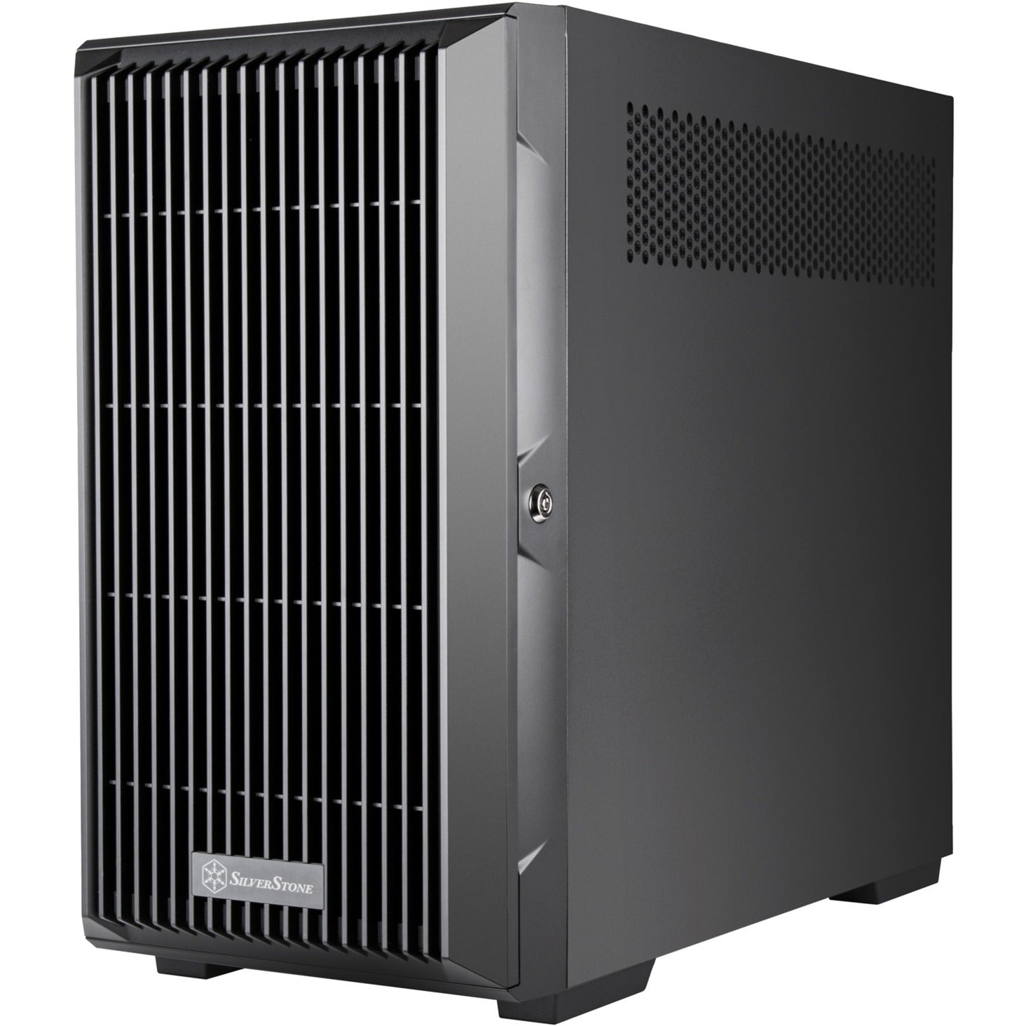 Silverstone CS382 mini tower housing (black | 2x USB-A | 1x USB-C)-0