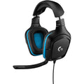 Logitech G432 7.1 Surround Sound Wired Over-Ear Gaming Headset (black blue, PC, PlayStation 4, PlayStation 5, Xbox One, Xbox Series X|S, Nintendo Switch)-0