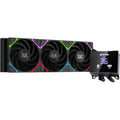 Xyz pc gear hydrotemp aio 360 water cooling (black, argb, pwm)-0