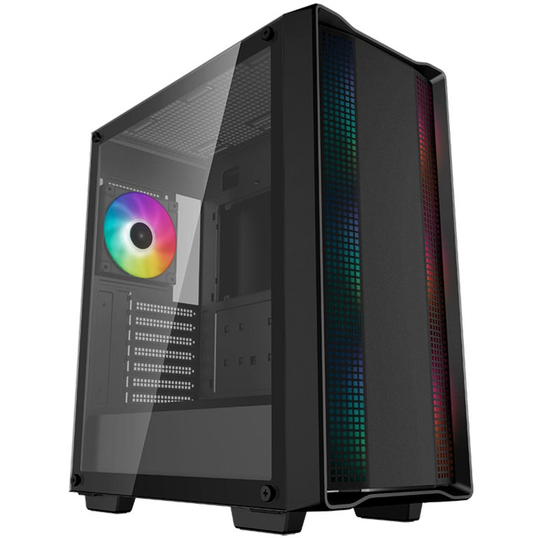 Deepcool CC560 ARGB V2 Midi-Tower Case (Black | 2x USB-A | RGB | Tempered Glass)-0