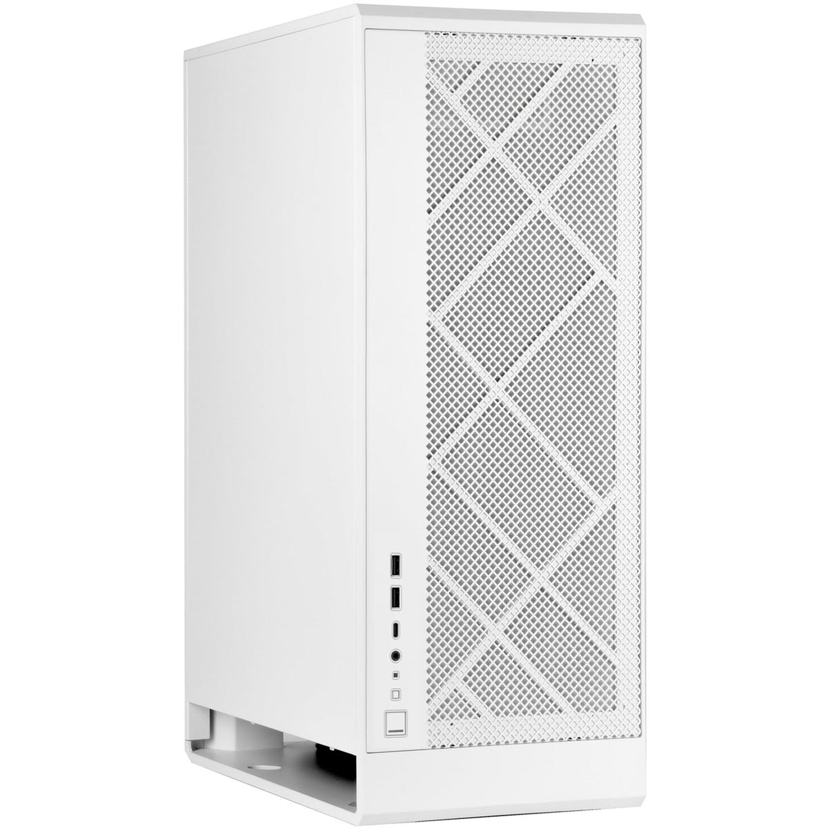 Silverstone Alta G1M Mini Tower Case (White | 2x USB-A | 1x USB-C)-0
