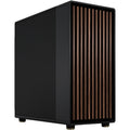 Fractal design north xl midi tower housing (black wood color | 2x USB-A | 1x USB-C)-0