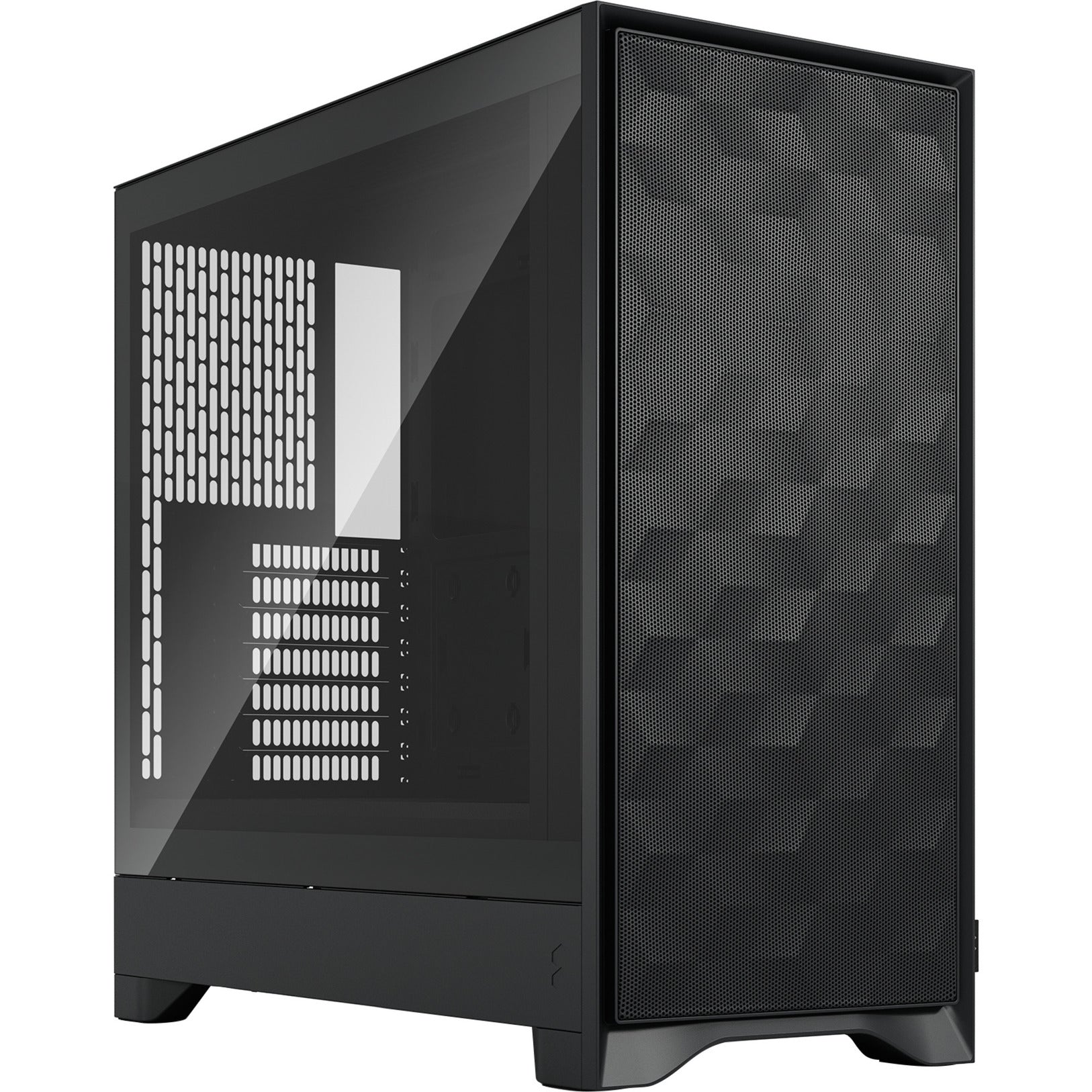Fractal Design Pop 2 Air Midi Tower Case (Black | 1x USB-A | 1x USB-C | Tempered Glass)-0