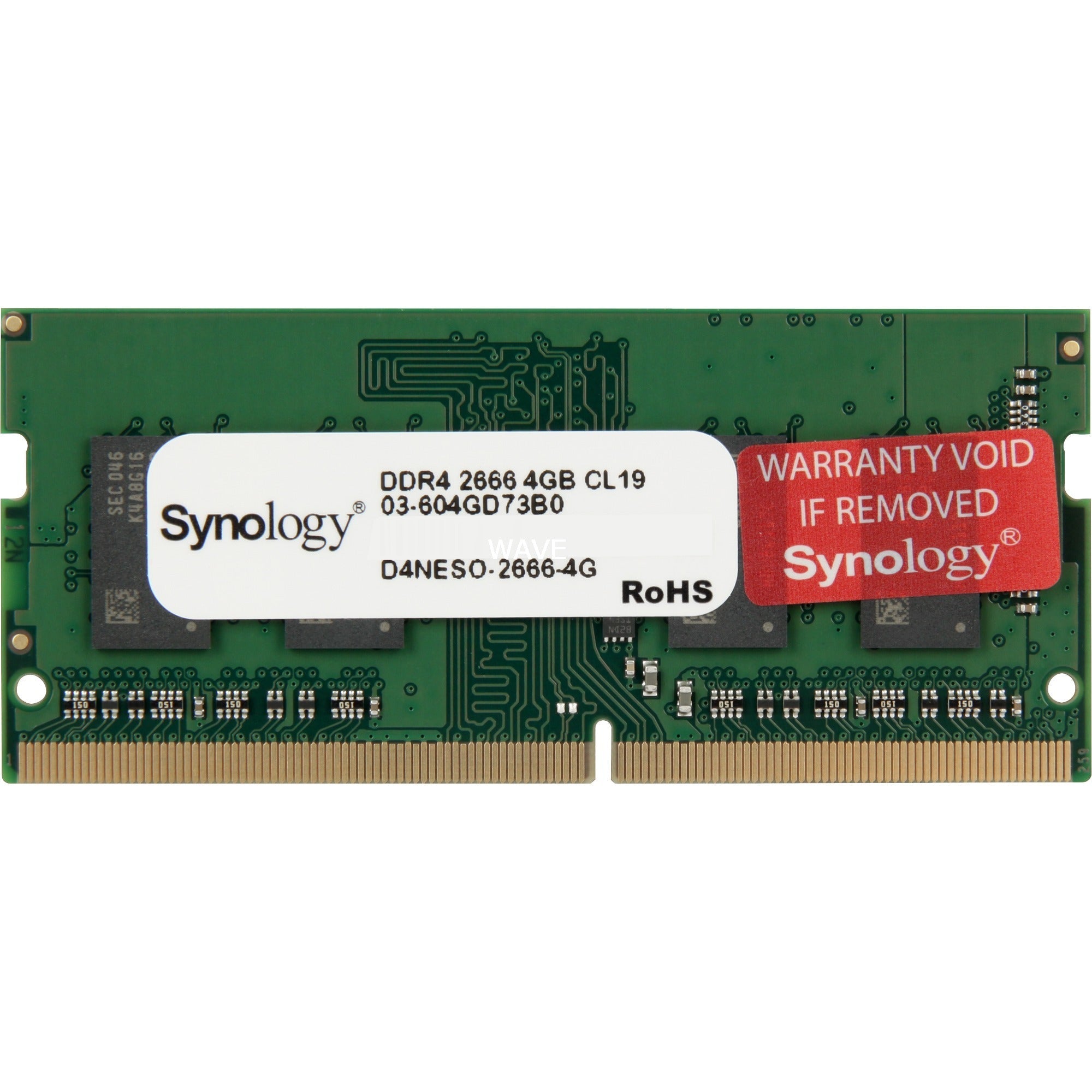 Synology 4GB DDR4-2666 (1x 4GB) RAM (D4NESO-2666-4G)-0