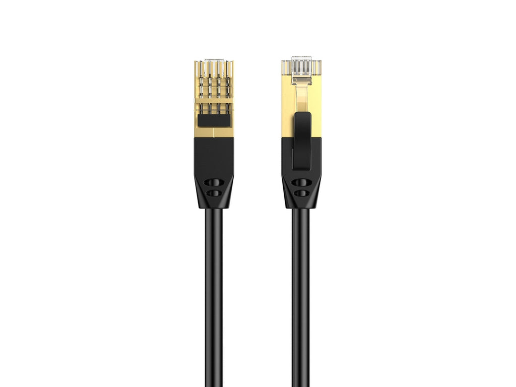 Cabo de rede Techancy CAT-6, KF5232, conector banhado a ouro RJ45, 5 metros, preto-0