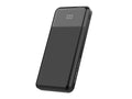 Techancy Power Bank TF2785 10000mAh Carregamento Rápido 12W Saída 2.4A Ecrã LED Compatível com iPhone/Android Proteção Inteligente Preto-0