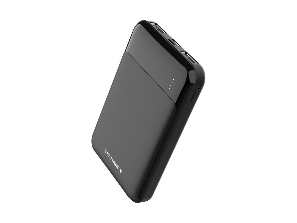 Techancy Mini Power Bank 5000mAh TF2803 10W Carregamento Rapido Compacto Protecao Inteligente para Telemovel e Tablet-0