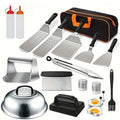 Flat Top Grill Accessories Stainless Steel Set (18pcs)-0