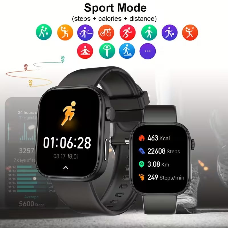 NNETM Smart Watch with Wireless Call & Sports Modes-1