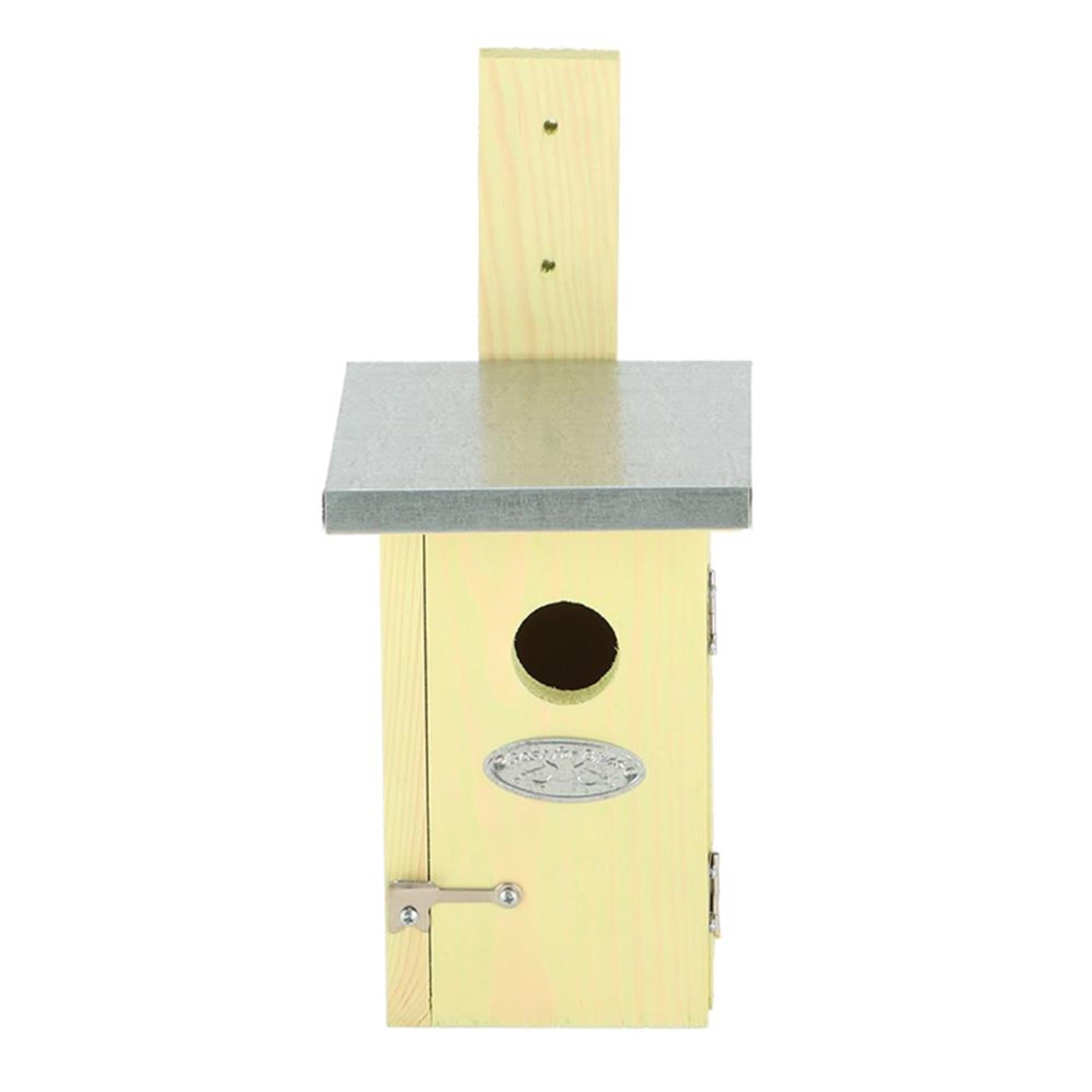 Esschert design nesting box wren 11.7x13.5x25.7cm spruce wood-0